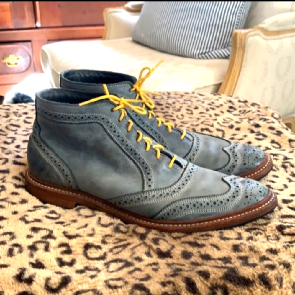 Allen Edmonds Blue Cronmok Boots
